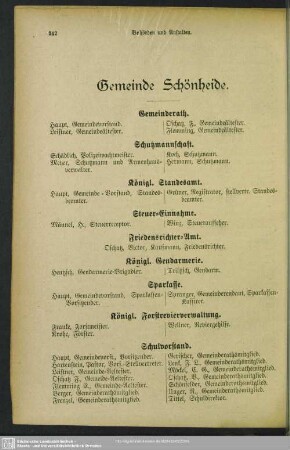 Gemeinde Schönheide