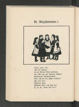 II. Abzählreime.