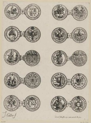 Münzbildnisse Europäischer Herrscher (1565 – 1624)