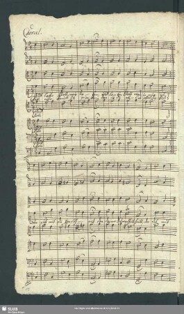 Choral: Auf lobe Gott mein Leben