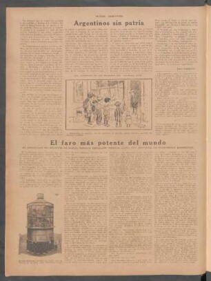 Argentinos sin patria