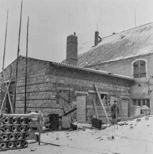 Radibor : Radibor. Ortsansicht. Winteraufnahme
