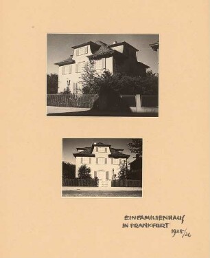 Wohnhaus, Frankfurt/Main: Straßenseite