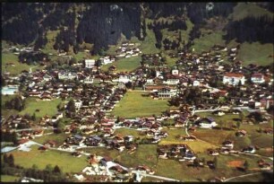 Luftansicht von Adelboden