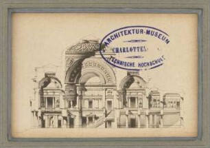 Wettbewerb Museumsinsel, Berlin: Querschnitt