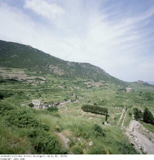 Türkei: Ephesus, Blick zum Meer