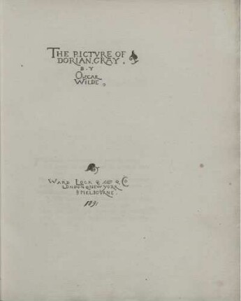 The Picture of Dorian Gray
