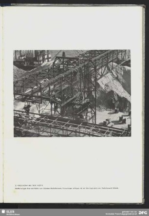 Erzlager bei der Hütte
