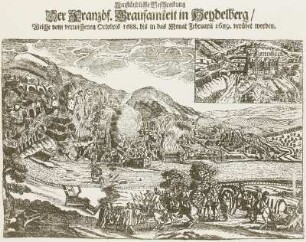Der Brand von Heidelberg 1689