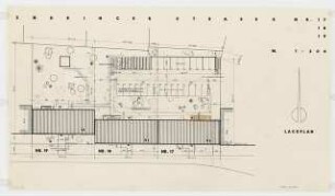 Wohnhäuser Zähringerstraße 17-19, Berlin-Wilmersdorf: Lageplan 1:200