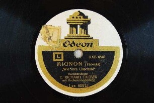 Mignon : "Wie ihre Unschuld" / (Thomas)