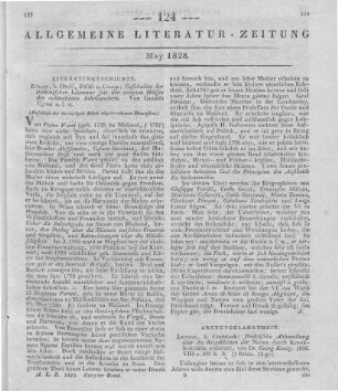 König, G.: Practische Abhandlung über die Krankheiten der Nieren. Durch Krankheitsfälle erläutert. Leipzig: Cnobloch 1826