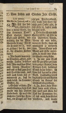 63-109, 7) Vom Leiden und Sterben Jesu Christi