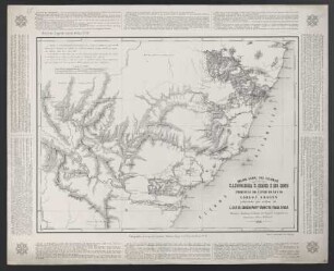 Mappa Geral Das Colonias De S. Leopoldina S. Izabel E Rio Novo na Provincia Do Espirito Santo