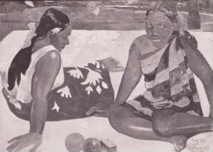 Zwei Frauen von Tahiti