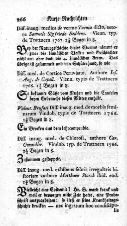 Diss. med. de Cortice Peruviano.