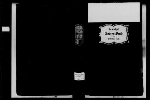 Rauental, katholische Gemeinde: Sterbebuch 1810-1870