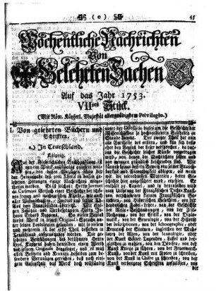 VIItes Stück
