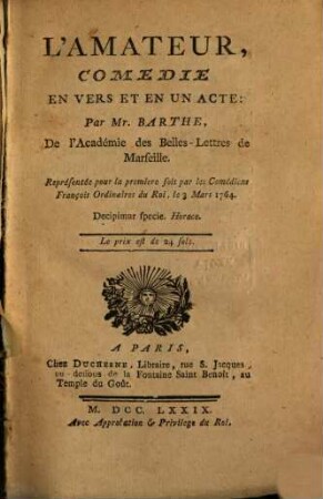 Théatre complet et oeuvres diverses