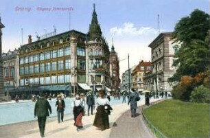 Leipzig: Eingang Petersstraße