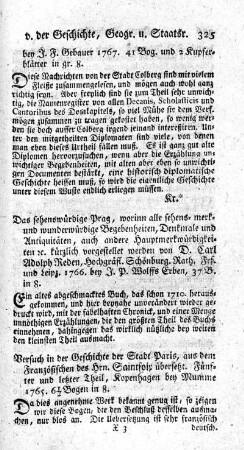 Das sehenswürdige Prag.