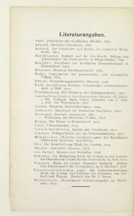 Literaturangaben