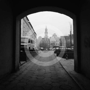 Bürgerhäuser in der Altstadt Oppeln