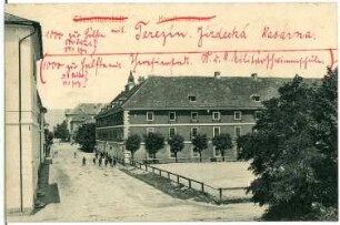 Theresienstadt. Kavalleriekaserne und Militärschwimmschule
