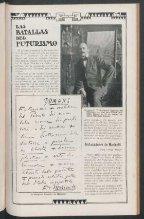 Las batallas del futurismo