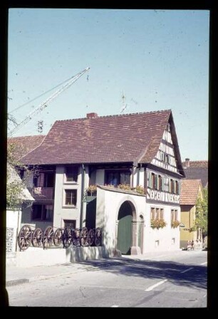 Fachwerkbau am Kaiserstuhl