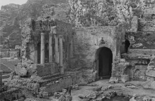 Teatro Greco : Ruine des antiken griechischen Theaters von Taormina.