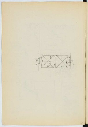 Rathaus, Neustadt/Orla: Details (aus: Skizzen- und Fotoalbum 24)