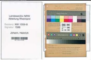 Entnazifizierung Heinrich Johann , geb. 03.03.1910 (Landwirt)