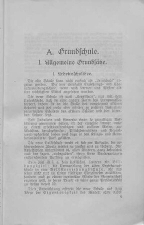 I. Allgemeine Grundsätze.