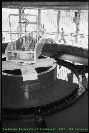 Klärwerk für Dekontamination von Feststoffen der Abteilung Strahlenschutz und Dekontamination (ASD)