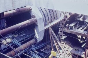 Elbtunnel Hamburg, Auffahrschacht