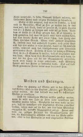 Weiden und Hutungen