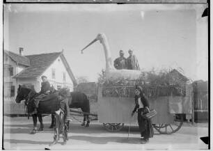 Fasnacht Krauchenwies 1936; Umzugswagen