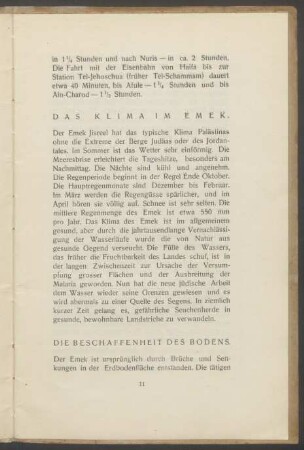 Die Beschaffenheit des Bodens