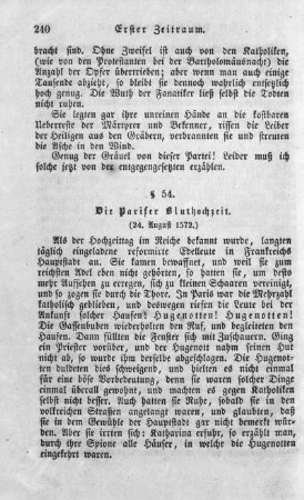 54. Die Pariser Bluthochzeit (24. August 1572.)