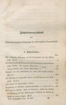 711-714 Inhaltsverzeichnis