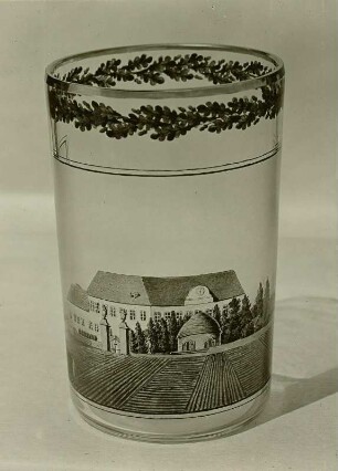 Glas : Mohnglas, farbig, 1812. Verwalter, Kunstgewerbemuseum Dresden