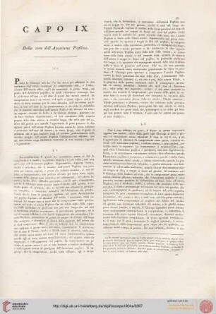 Capo IX: Della cura dell'Aneurisma Popliteo
