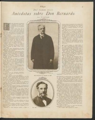 Anécdotas sobre Don Bernardo