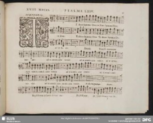 XVIII. Te decet hymnus Deus in Sion