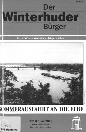 Heft 3 / Juni 2002 : Zeitschrift des Winterhuder Bürgervereins
