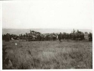Große Polizeiübung im Bauland vom 16.9. - 18.9.1930 (nach Schluß der Übung)