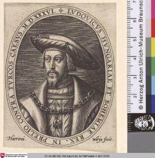 Ludovicus Hungariae et Bohemiae Rex.
