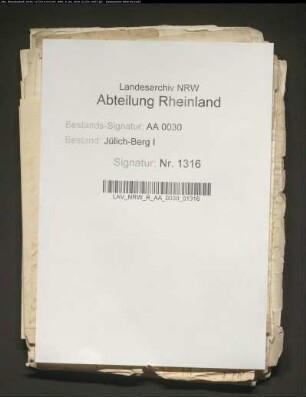 Kellnerei ANGERMUND Bd. I