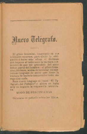 Nuevo telégrafo